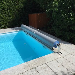 Poolabdeckung Thermocover Abrollvorrichtung 